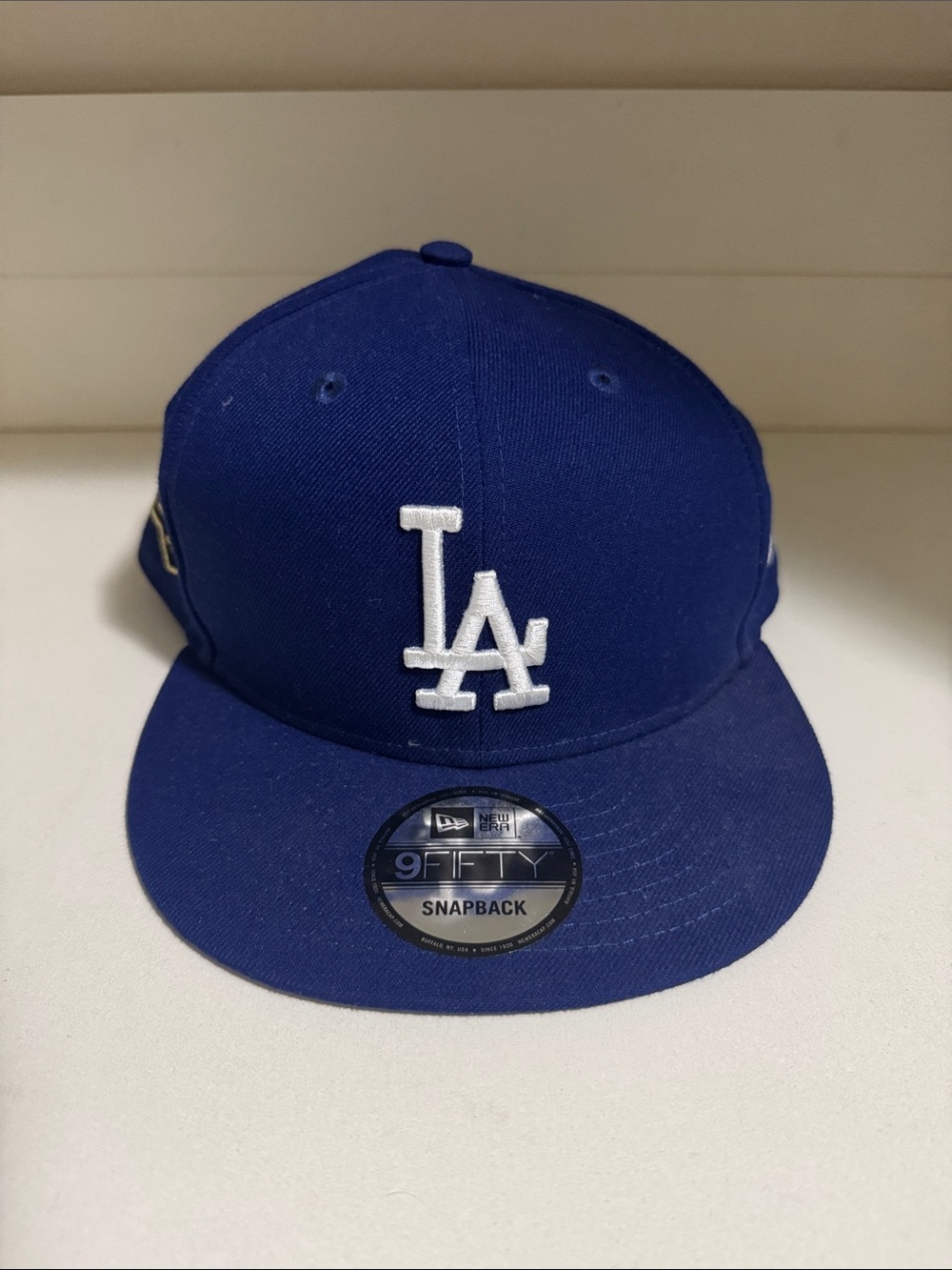 LA Dodgers 2020 World Series Royal/White Snapback Cap